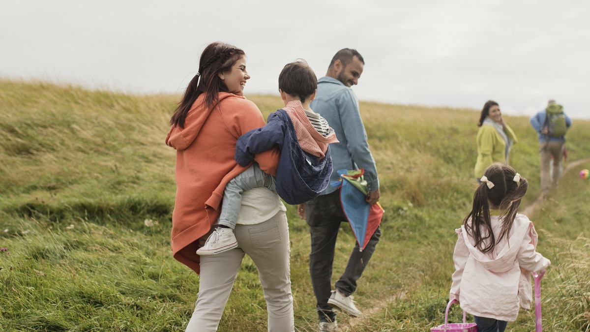 Family in the country side